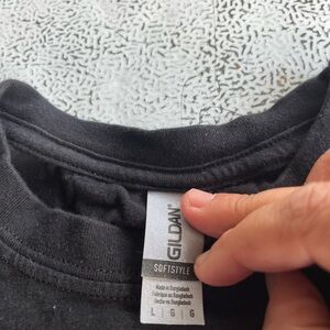 Gildan Softstyle Tee in Black